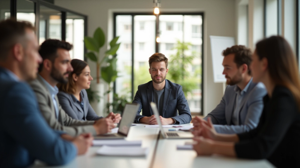 Tým turngem během spolupráce v coworkingu